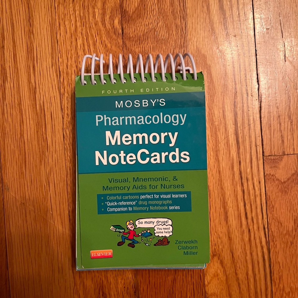 Mosby’s Pharmacology Memory NoteCards for NCLEX